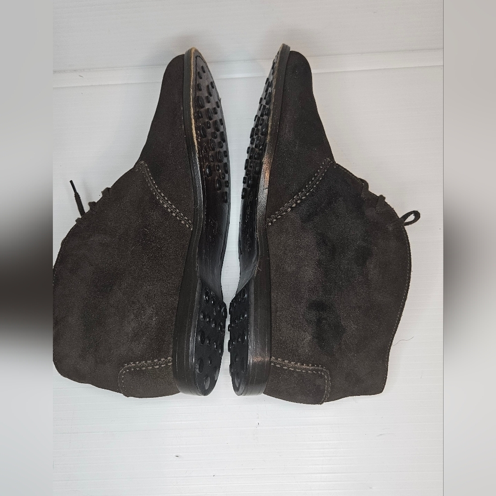 Car Shoe By Prada Men’s Suede Chelsea Boots Shoes Size 41/ US 8 - Picture 3 of 9